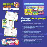Gambar Paket 12 Jam Jago Calistung dari Rumah Baca Raffa undefined 2 Tokopedia