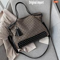 Gambar GUDANG TAS - Tas tote besar wanita import tas kulit selempang rajut - Biru dari TOKO CANTIK BERSAMA_NEW undefined 1 Tokopedia