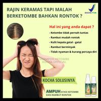 Gambar Shampoo Obat Rambut Rontok Parah dan Anti Ketombe Paling Ampuh by - Shampo @250ml dari tokobeng1 undefined 5 Tokopedia