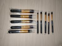Gambar Set Kuas Make Up Premium isi 10pcs - Hitam dari Joanne Beauty undefined 2 Tokopedia