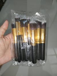 Gambar Set Kuas Make Up Premium isi 10pcs - Hitam dari Joanne Beauty undefined 1 Tokopedia
