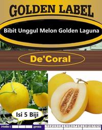 Gambar Bibit Unggul Melon Golden Laguna | Biji Benih Melon Golden Laguna dari De Coral undefined 1 Tokopedia