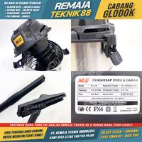 Gambar VACUM VAKUM CLEANER MESIN SEDOT DEBU NLG / NLG ECO 15 STAINLESS 480W - 20L NLG ECO 20, PACKING XTRA dari Remaja Teknik Jakarta undefined 4 Tokopedia