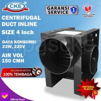Gambar CKE Inline Duct Fan 4 Inch Exhaust Fan Blower Centrifugal 4 Inch dari KIPAS BLOWER INDUSTRI undefined 1 Tokopedia