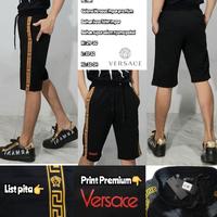 Gambar celana pendek unisex celana jogger pria bahan kaos tshirt super adem - Hitam, M dari Yehedo Store undefined 1 Tokopedia