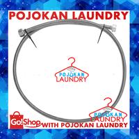 Gambar Selang Flexible Nagamoto/Selang Otomatis Setrika Uap Boiler Nagamoto - 82cm-GB12(10L) dari Pojokan Laundry undefined 3 Tokopedia