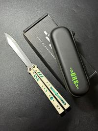Gambar BRS Replicant Ivory ALT balisong Butterfly Knife Original By BRS dari Favonius Official undefined 4 Tokopedia