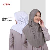 Gambar Zoya Hijab Instant Bergo Husna Casual - Khaki dari Robiemart undefined 3 Tokopedia
