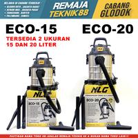 Gambar VACUM VAKUM CLEANER MESIN SEDOT DEBU NLG / NLG ECO 15 STAINLESS 480W - 20L NLG ECO 20, PACKING XTRA dari Remaja Teknik Jakarta undefined 5 Tokopedia