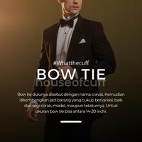 Gambar Houseofcuff Dasi Kupu Bowtie Polka All Color - 1 dari House of Cuff undefined 5 Tokopedia
