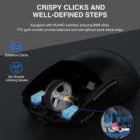 Gambar Ajazz AJ199 Ultra-Lightweight Wireless Gaming Mouse - Pink, Non Anti Slip dari igamerworld bekasi undefined 4 Tokopedia