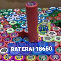 Gambar Baterai 18650 copotan cek volt 3-4 volt  harga per 10 biji baterai dari JWstoremks2 undefined 1 Tokopedia