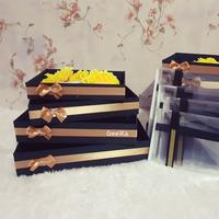 Gambar Box Hantaran Kotak Seserahan Jumbo Paket 4 Minimalis Pernikahan Geeika dari GeeiKa undefined 2 Tokopedia