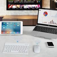 Gambar iPad Gen 7 8 9 10.2 inch Combo Wireless Keyboard Mouse Bluetooth Stand - Combo Hitam dari TokoCasingCover undefined 3 Tokopedia