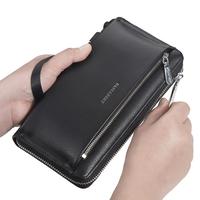Gambar Dompet Panjang BAELLERRY S1081 Dompet Panjang pria Dompet Kulit - Coffee dari Toko idola by stalking store undefined 3 Tokopedia