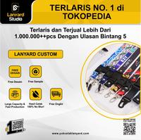 Gambar Custom Grosir Lanyard ID Card Tali Gantungan Name Tag 1,5cm & 2cm - 100-999 pcs dari Lanyard Studio Company undefined 1 Tokopedia