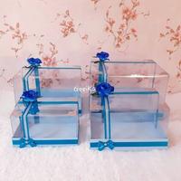 Gambar Box Hantaran Kotak Seserahan Jumbo Paket 4 Minimalis Pernikahan Geeika dari GeeiKa undefined 3 Tokopedia