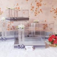 Gambar Box Hantaran Kotak Seserahan Jumbo Paket 4 Minimalis Pernikahan Geeika dari GeeiKa undefined 4 Tokopedia