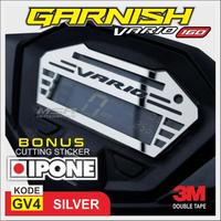 Gambar Garnish Speedometer Vario 160, Aksesoris All New Vario 160 - silver dari elite sticker undefined 5 Tokopedia