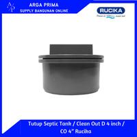 Gambar Tutup Septic Tank / Clean Out D 4 inch / CO 4" Rucika dari Arga Prima Bangunan undefined 1 Tokopedia