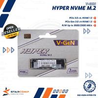 Gambar SSD V-GeN Hyper M.2 NVMe PCIe Gen 3.0 VGEN 128 / 256 / 512 /  1 TB - 128GB dari Starcomp Solo undefined 1 Tokopedia