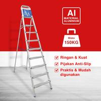 Gambar Kenmaster KM-108 Tangga 8 Step Pijakan Household Ladder dari Palugada Online Hyperwebstore undefined 2 Tokopedia