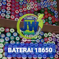 Gambar Baterai 18650 copotan cek volt 3-4 volt  harga per 10 biji baterai dari JWstoremks2 undefined 2 Tokopedia
