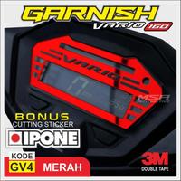 Gambar Garnish Speedometer Vario 160, Aksesoris All New Vario 160 - silver dari elite sticker undefined 1 Tokopedia