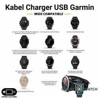 Gambar Kabel Charger USB Garmin charging vivoactive 3 music 4 4s cable - Model USB dari Dimas Kuncoro Store undefined 2 Tokopedia
