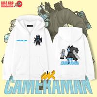 Gambar Hoodie Zipper Anak Titan Cameraman Skibidi Toilet Jaket Resleting Anak - Maroon, XL dari MantengORI undefined 2 Tokopedia