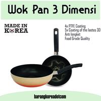 Gambar Wok 3D Pan Akebonno / Wajan Kuali Penggorengan 3D Akebono 20cm-30cm - 20 cm dari barangkoreadotcom undefined 2 Tokopedia