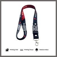 Gambar CUSTOM LANYARD / TALI ID CARD TISU PRINTING 2CM PLUS STOPPER dari UCard Semarang undefined 3 Tokopedia