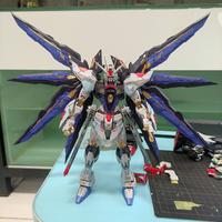 Gambar STRIKE FREEDOM MG 1 100 Soul Blue INCLUDE WING EFFECT - Repaint dari Hanjolyn736 undefined 2 Tokopedia