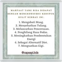 Gambar Kerupuk Kulit/Rambak Kerbau 200gr Gurih Bermanfaat Asli Kudus dari cap sapi kds undefined 5 Tokopedia