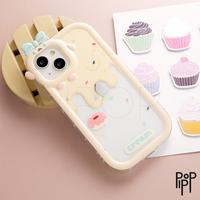 Gambar Butter Cream Softcase - Antidust Case Cover Pink Yellow Casing - BUDO. PINK, IP X/XS dari pipop.case undefined 3 Tokopedia