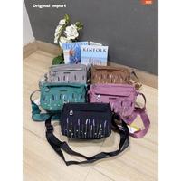 Gambar GUDANG TAS -Selempang casual wanita import tas santai bordir import - Abu-abu dari TOKO CANTIK BERSAMA_NEW undefined 1 Tokopedia
