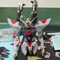 Gambar STRIKE FREEDOM MG 1 100 Soul Blue INCLUDE WING EFFECT - Repaint dari Hanjolyn736 undefined 3 Tokopedia