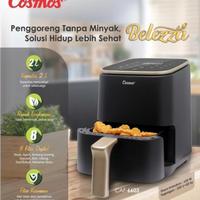 Gambar Cosmos Air Fryer CAF6603 Digital 2Liter 8in1 CAF-6603 GARANSI dari JURAGAN ELEKTRONIK PRATAMA undefined 1 Tokopedia