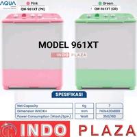 Gambar Mesin cuci AQUA 2 tabung 9 kg / 9KG QW-980 xt / 950 xt - QW-950 / 980XT dari indoplazamedan undefined 1 Tokopedia
