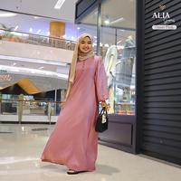 Gambar Baju Gamis Wanita Terbaru Muslim Gamis Kondangan Gamis Putih Wanita - Lime, XL dari Butik Baju Muslimah Terlengkap undefined 3 Tokopedia