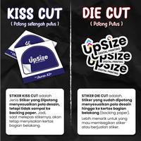Gambar Cetak Stiker Vinyl A3++ Size Besar 57 x 32.5 cm Label A3++ Cutting dari Upsize Digital Printing undefined 3 Tokopedia