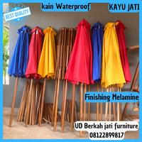 Gambar PAYUNG CAFE/ KAFE - Merah, 250 cm dari Ud berkah jati furniture_NEW undefined 1 Tokopedia