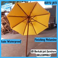 Gambar PAYUNG CAFE/ KAFE - Merah, 250 cm dari Ud berkah jati furniture_NEW undefined 3 Tokopedia