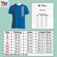 Gambar Kaos Custom The Avengers Lengan Pendek dan Panjang Cotton Combed 20S - Pendek Abumisty, M dari Dino One Shop undefined 2 Tokopedia