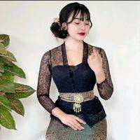 Gambar KT Kebaya tile akar - Biru, XXL dari indah str undefined 3 Tokopedia