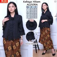 Gambar Atasan Kebaya Encim Modern Aneka Warna Kebaya Wisuda Mewah / Kebaya - Maroon, XL dari Galery Jakarta undefined 3 Tokopedia