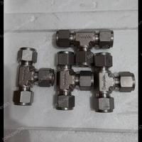 Gambar Union Tee Connector OD 1/2" inch Tube Swagelok dari Harapan Baru Abadi undefined 1 Tokopedia