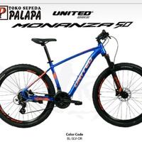 Gambar MTB 27.5 UNITED MONANZA 5.0 Sepeda Gunung 5 dari Toko Sepeda Palapa Rembang undefined 1 Tokopedia