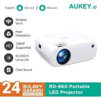 Gambar Proyektor / projector mini Portable Aukey RD860 LED Wireless Projektor dari TOKOHAPPYELEKTRONIKMEDAN undefined 1 Tokopedia