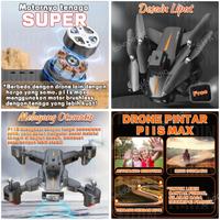 Gambar Drone Quadcopter Drone Lipat Drone P11S Orange Max Dual HD Camera - 2 Baterai dari SHA Surabaya Hobbies Gunpla undefined 5 Tokopedia
